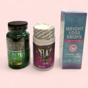 Flat, detox y gotas